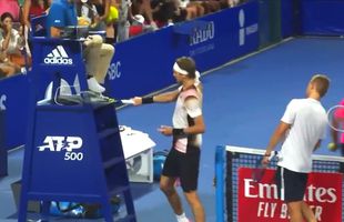 A rupt racheta în scaunul arbitrului și a fost exclus din turneu! » Alexander Zverev, ieșire violentă la ATP Acapulco: „Idiot nenorocit!”