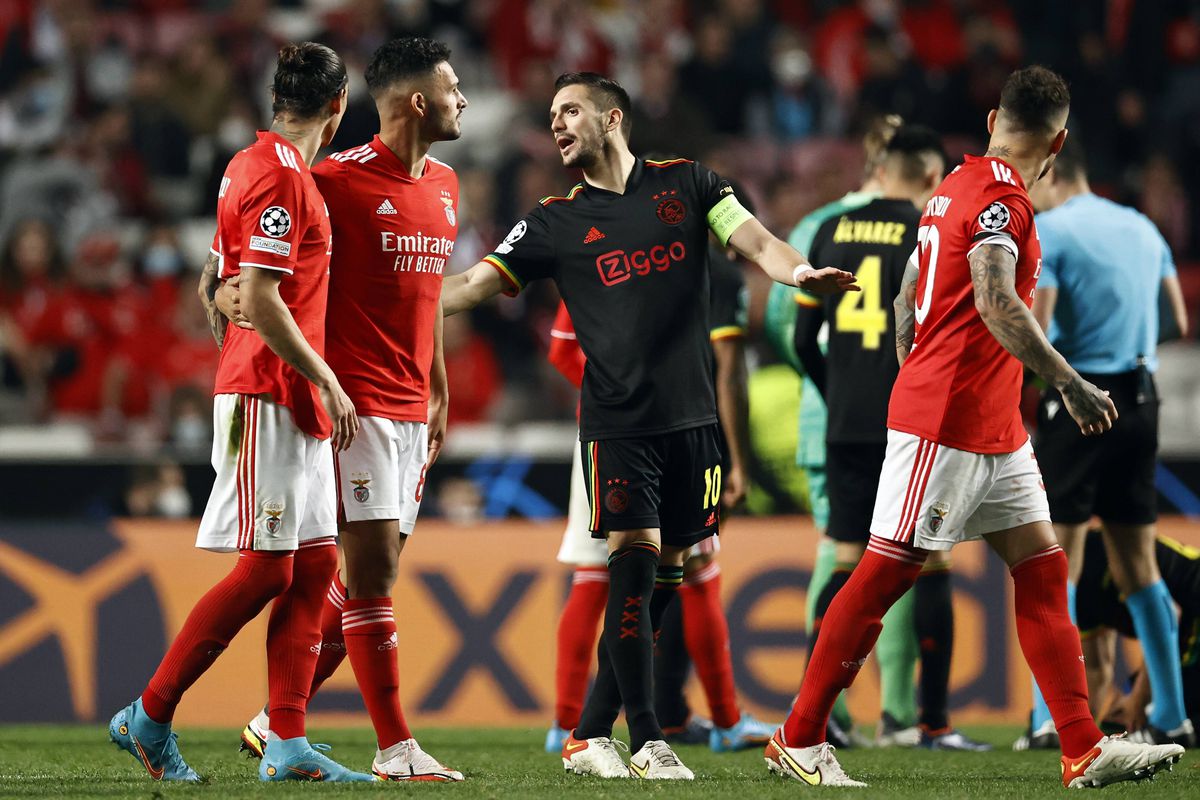 Benfica Lisabona - Ajax 2-2 în „optimile” Champions League » Spectacol total pe Da Luz!