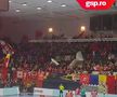 Galeria lui Dinamo, prezentă la meciul cu GOG din Liga Campionilor la handbal masculin, a scandat numele Crsitinei Neagu.