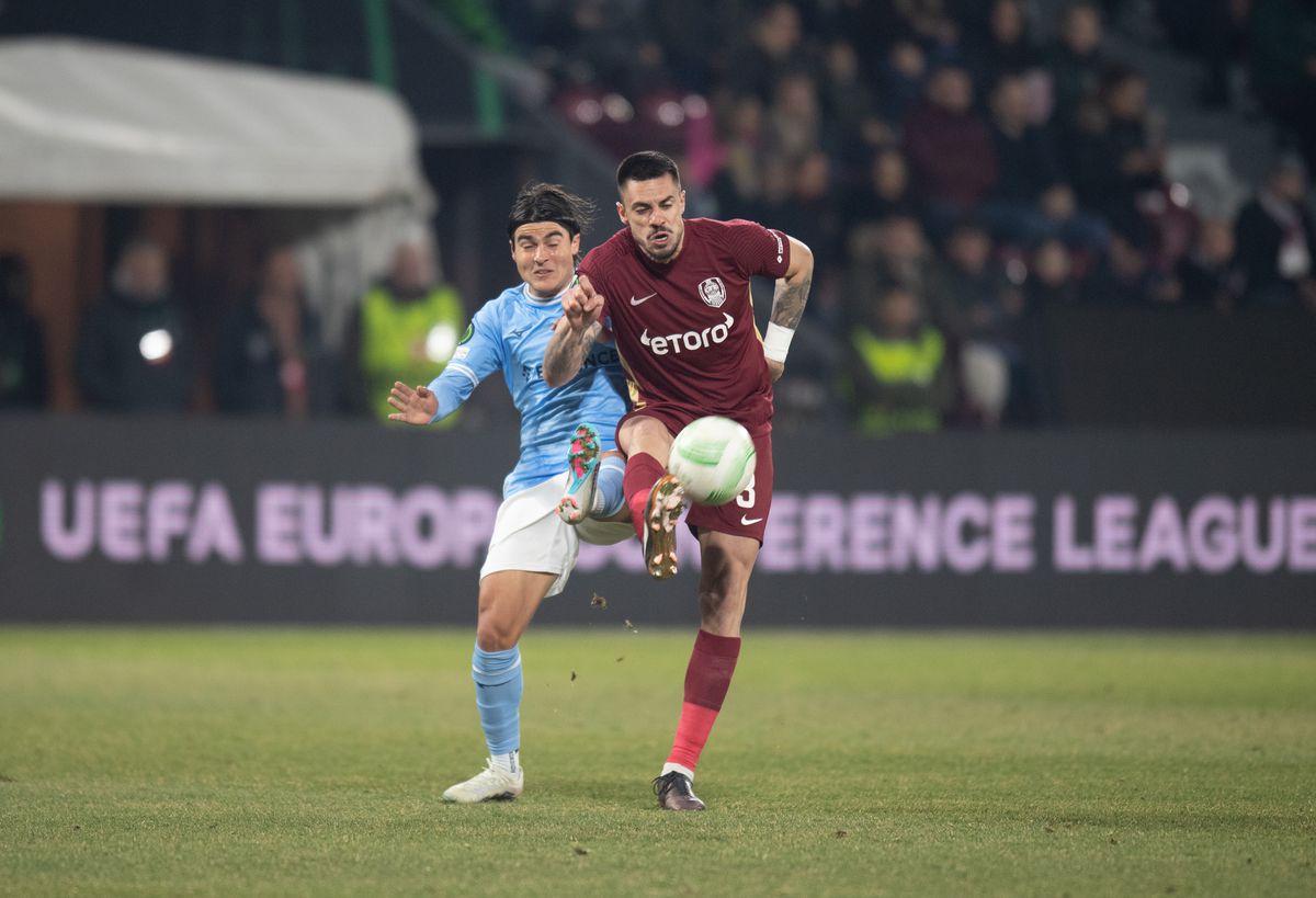 CFR Cluj - Lazio 0-0 »  CFR Cluj e OUT din Conference League! Lazio a jucat fără chef, dar campioana n-a avut șut pe poartă