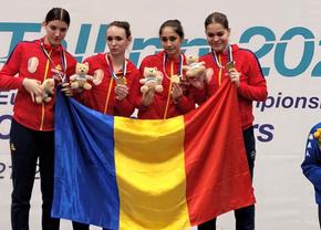 Aur pentru România! „Tricolorele” s-au impus la Campionatele Europene de Juniori și  Cadeți de scrimă