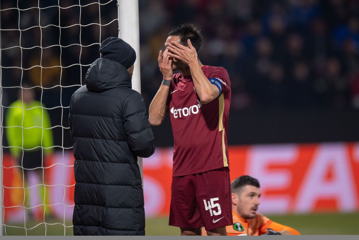 Moment inedit cu Mario Camora în CFR Cluj - Lazio