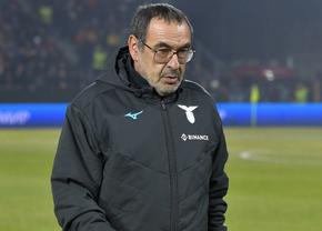 Sarri, nervos după CFR Cluj - Lazio: „Nu s-a putut juca fotbal! UEFA vorbește mereu despre respect, dar trimite jucătorii aici”