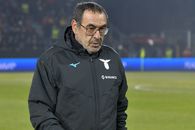 Sarri, plin de nervi după CFR Cluj - Lazio: „UEFA vorbește de respect, dar nu-i pasă! Cum să ne trimiți aici?!”