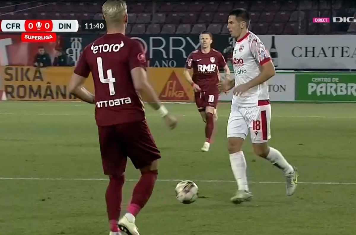 FOTO CFR Cluj - Dinamo 23.02.2024