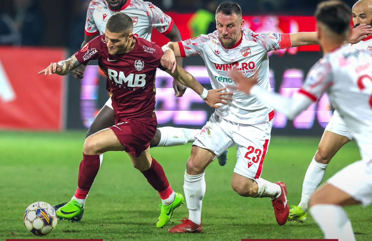 FOTO CFR Cluj - Dinamo 23.02.2024