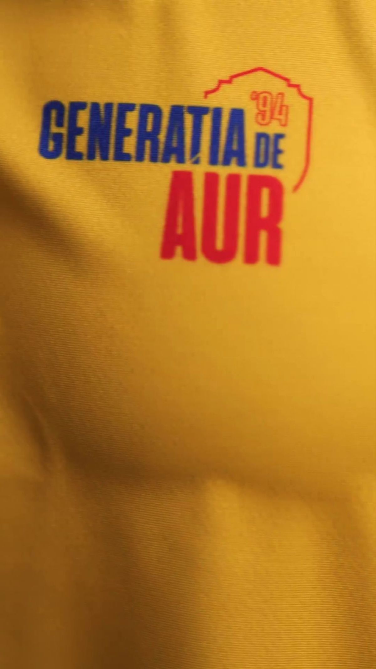 Au apărut primele imagini cu tricoul României pentru meciul de adio al Generației de Aur