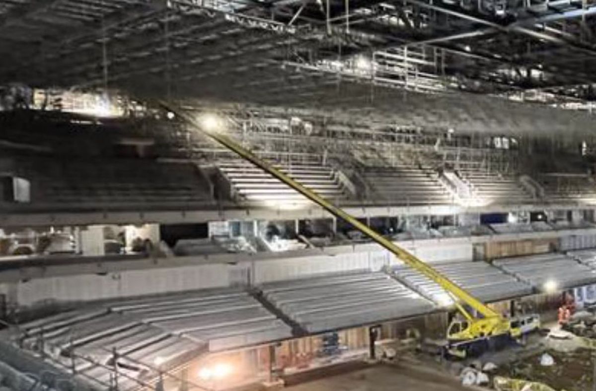 Arena de 427 de milioane de euro va fi inaugurată în aprilie » Imagini senzaționale