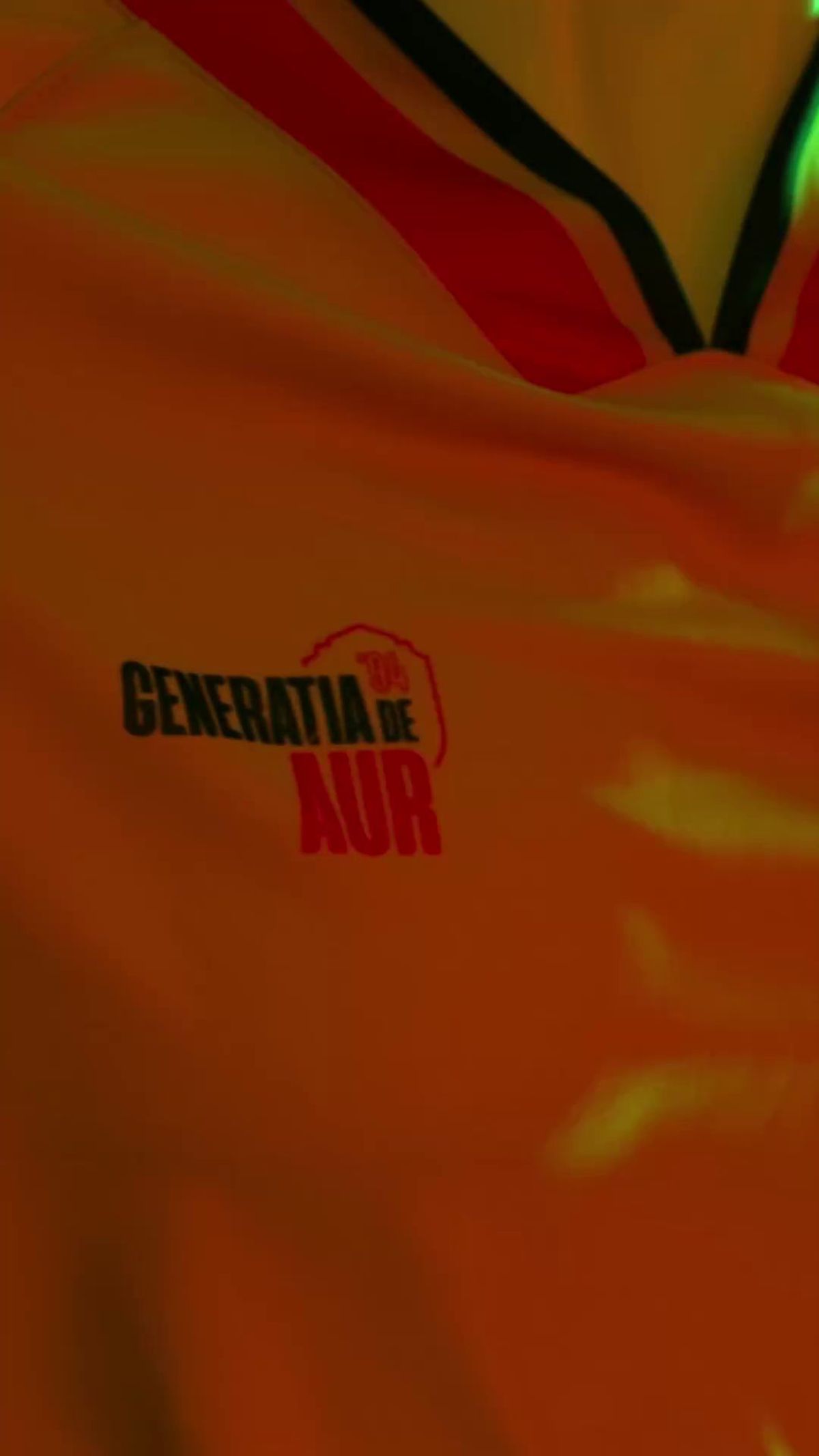 FOTO Tricoul României pentru ultimul meci al Generației de Aur