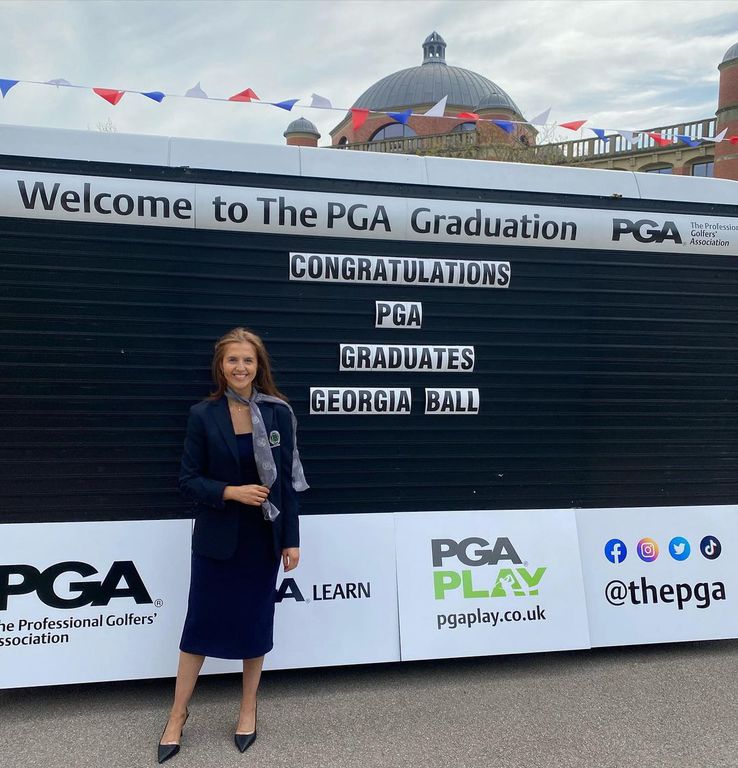 Georgia Ball, jucătoare profesionistă de golf (foto: Instagram)