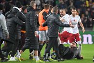 Eliminare cu scandal din Europa League pentru Galatasaray » Turcii s-au luat la bătaie cu jucătorii de la Sparta Praga