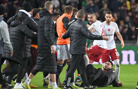 Eliminare cu scandal din Europa League pentru Galatasaray » Turcii s-au luat la bătaie cu jucătorii de la Sparta Praga