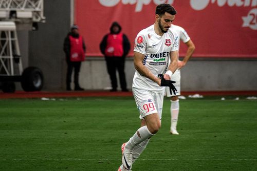 Hermannstadt a învins-o pe FCU Craiova, scor 1-0, în runda #27 din Superliga. Atacantul Ruben Fonseca (23 de ani) a fost extrem de fericit, după ce a adus victoria echipei sale.