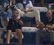 Ion Țiriac Jr. în timpul semifinale Cîrstea - Paolini / FOTO: Captură TV @Digi Sport 2