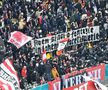 Toate mesajele galeriilor din FCSB - Dinamo » Ironii nemiloase ale fanilor: „Peluza voastră e ca POS-ul”