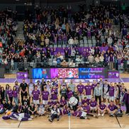 Eveniment inedit la Pitești Arena! Duel între fani și jucători/Foto: FC Argeș Basketball