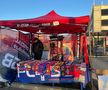 Fan shop-ul celor de la FCSB la meciul cu Dinamo