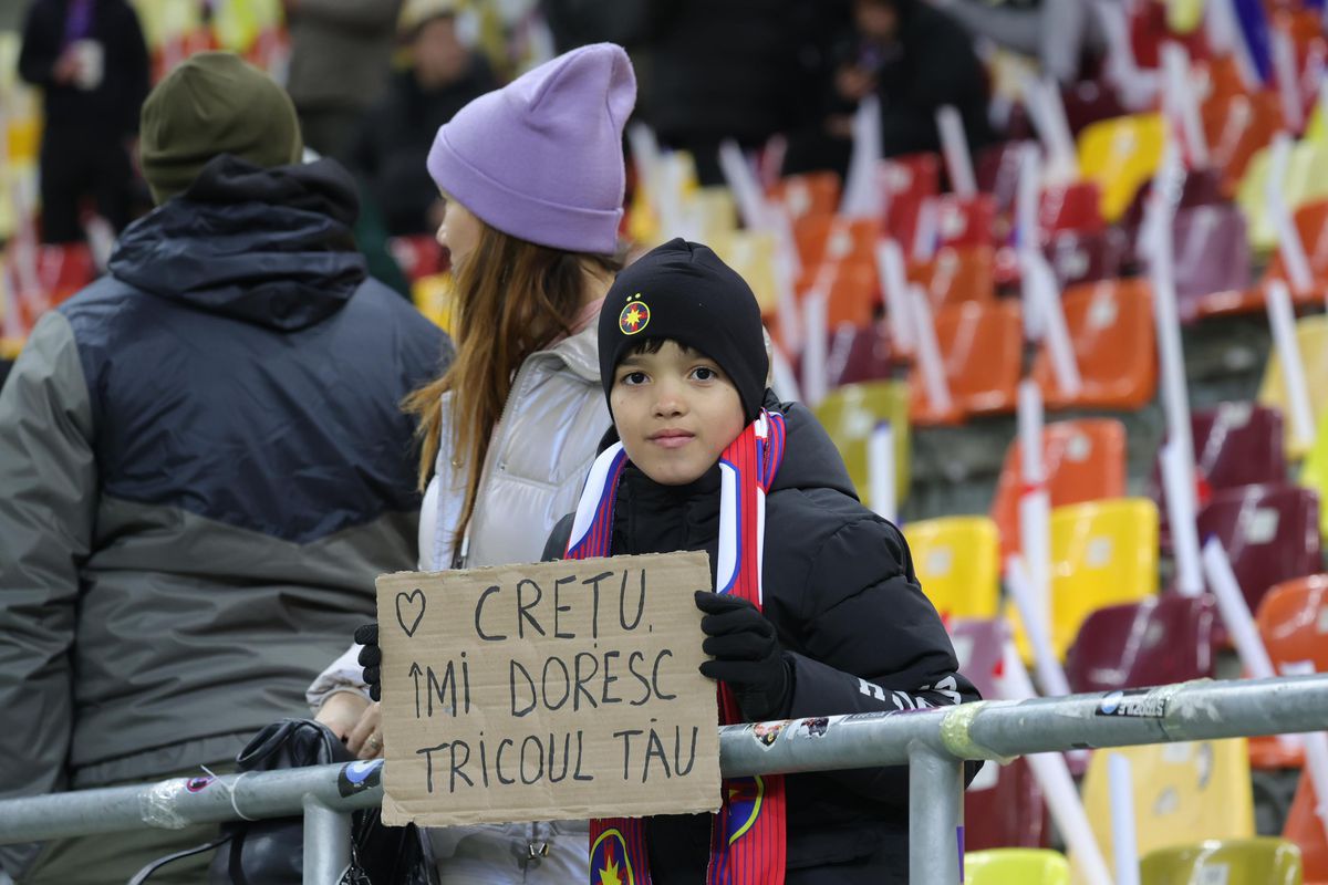 FCSB - Dinamo, imagini înainte de meci