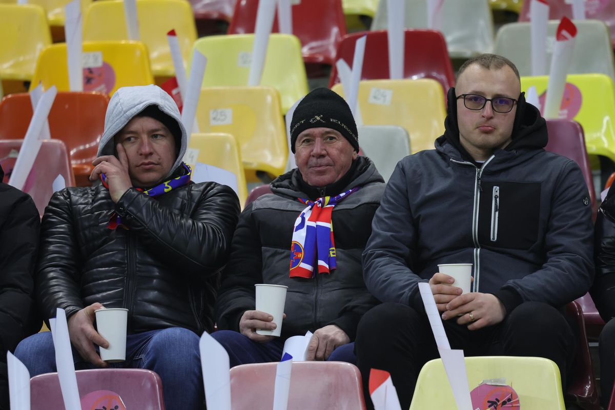 FCSB - Dinamo, imagini înainte de meci