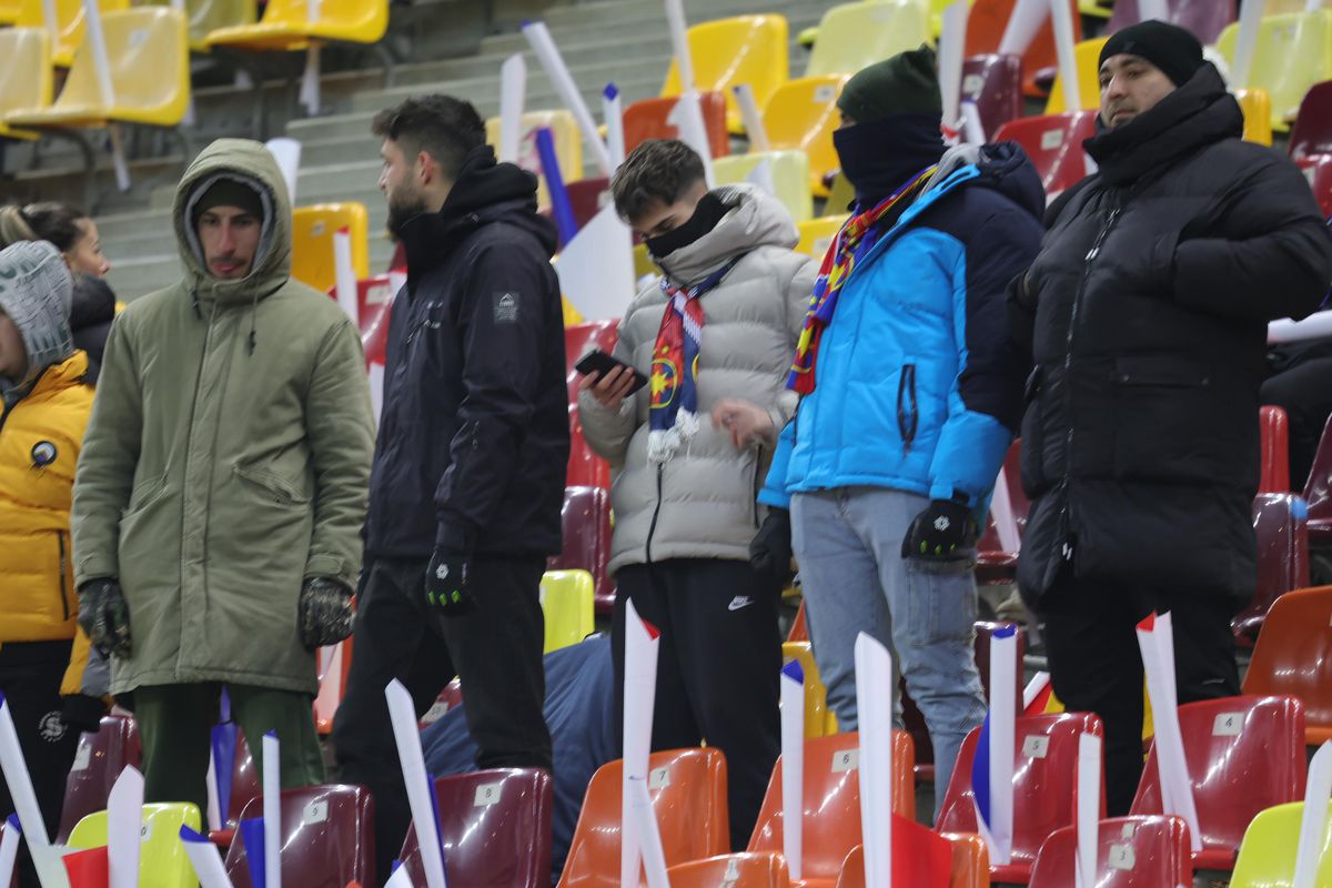FCSB - Dinamo, imagini înainte de meci