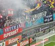 Toate mesajele galeriilor din FCSB - Dinamo » Ironii nemiloase ale fanilor: „Peluza voastră e ca POS-ul”