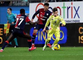 Cu Florinel Coman și Răzvan Marin introduși pe teren în repriza secundă, Cagliari a pierdut la limită cu Juventus pe teren propriu » Clasamentul din Serie A