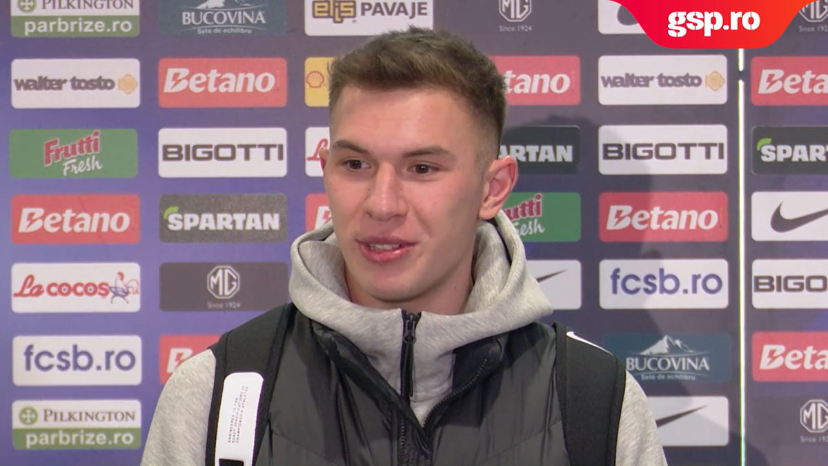Andrei Gheorghiță și-a ales prima „victimă” din Superliga în tricoul FCSB: „Vreau să marchez”