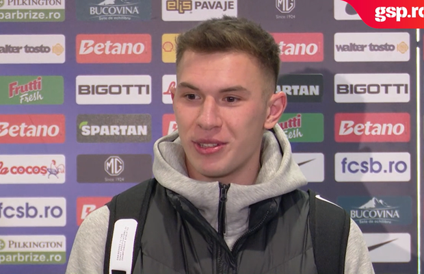 Andrei Gheorghiță și-a ales prima „victimă” din Superliga în tricoul FCSB: „Vreau să marchez”