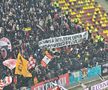 Toate mesajele galeriilor din FCSB - Dinamo » Ironii nemiloase ale fanilor: „Peluza voastră e ca POS-ul”