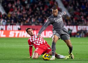 Real Madrid - Girona, dispută din etapa #25 în La Liga » Ocazii mari pentru ambele echipe în debutul partidei