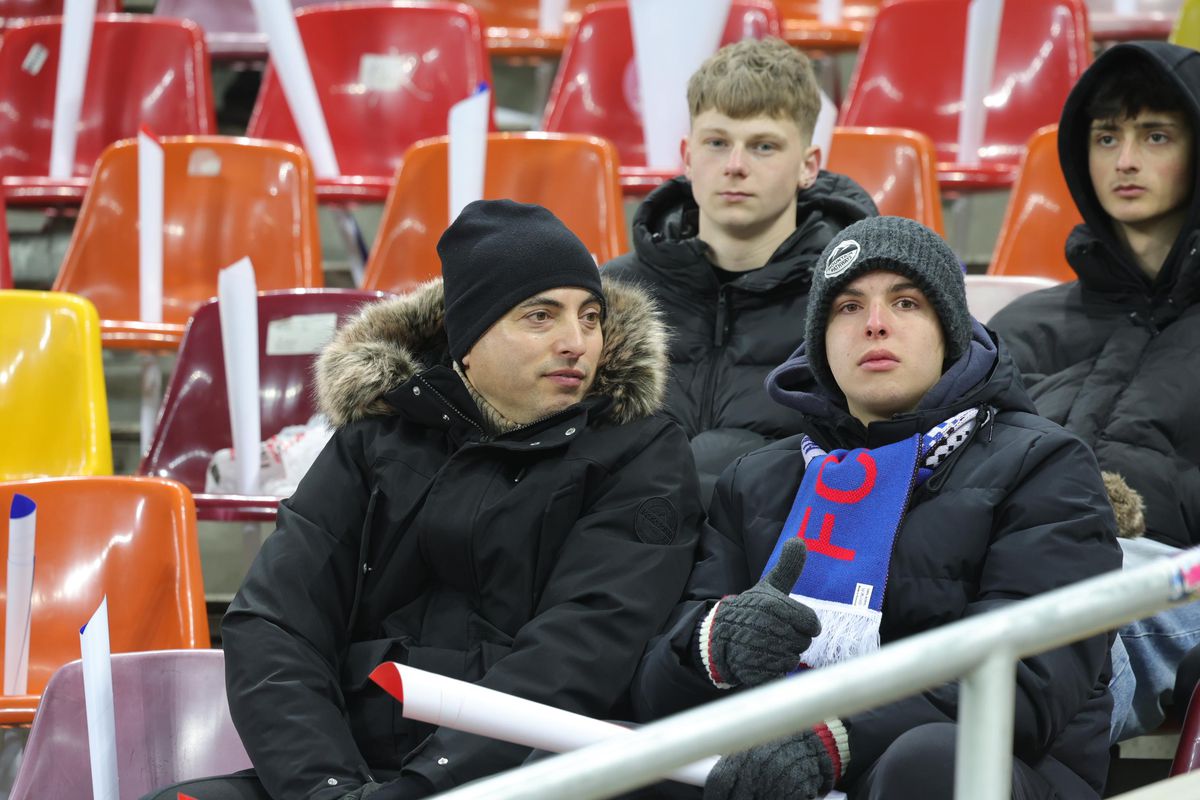 FCSB - Dinamo, imagini înainte de meci