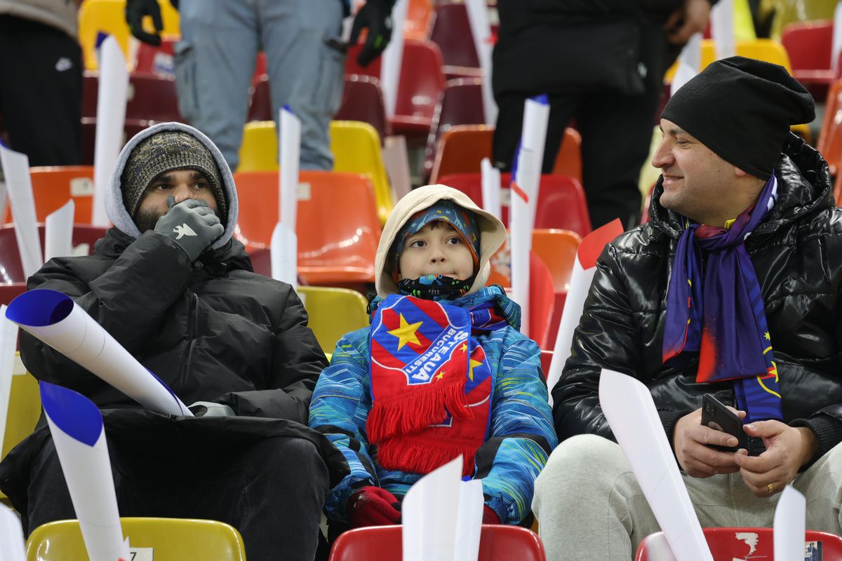 FCSB - Dinamo, imagini înainte de meci