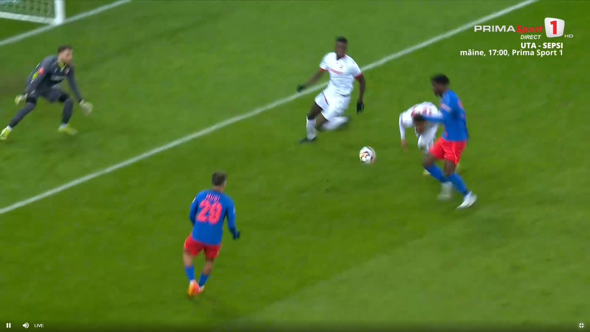 Gele, gol în FCSB - Dinamo