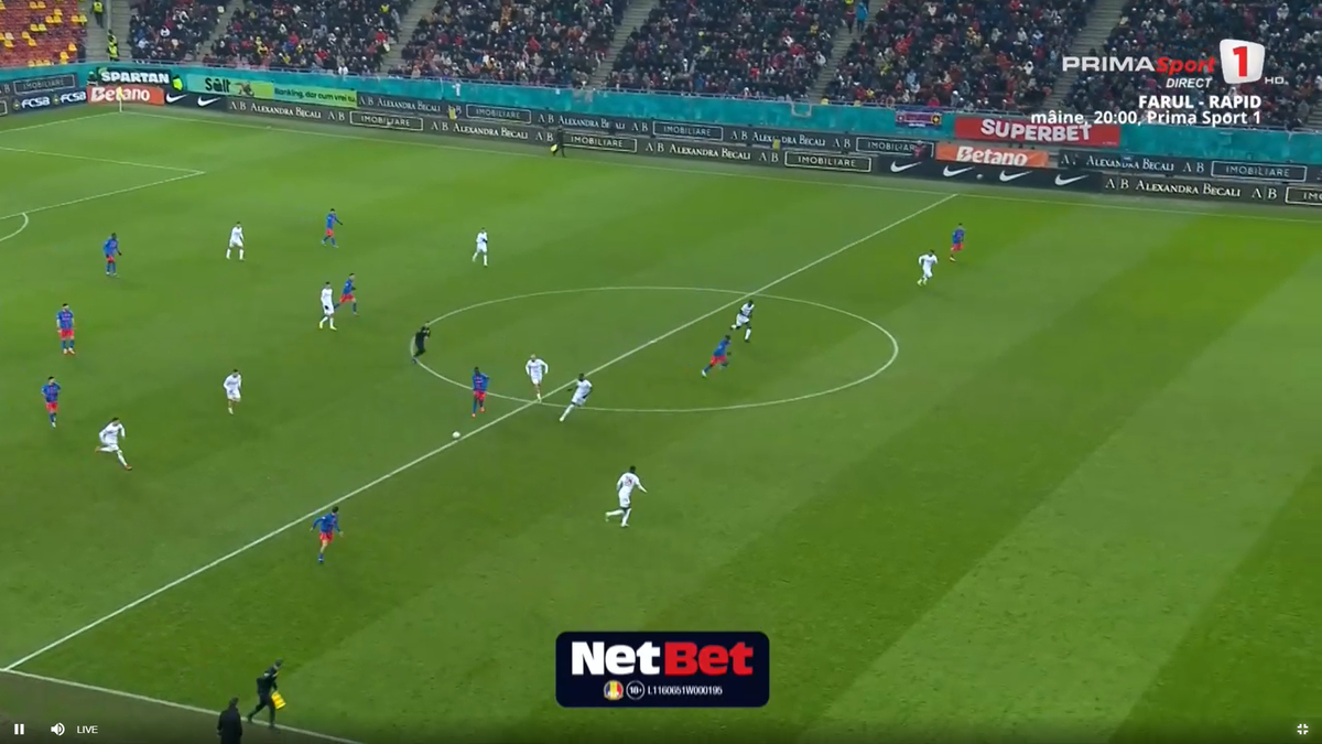 Gele, gol în FCSB - Dinamo