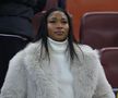 Mbali Malindi, iubita lui Siyabonga Ngezana, la meciul FCSB - Dinamo/ Foto: Ionuț Iordache GSP