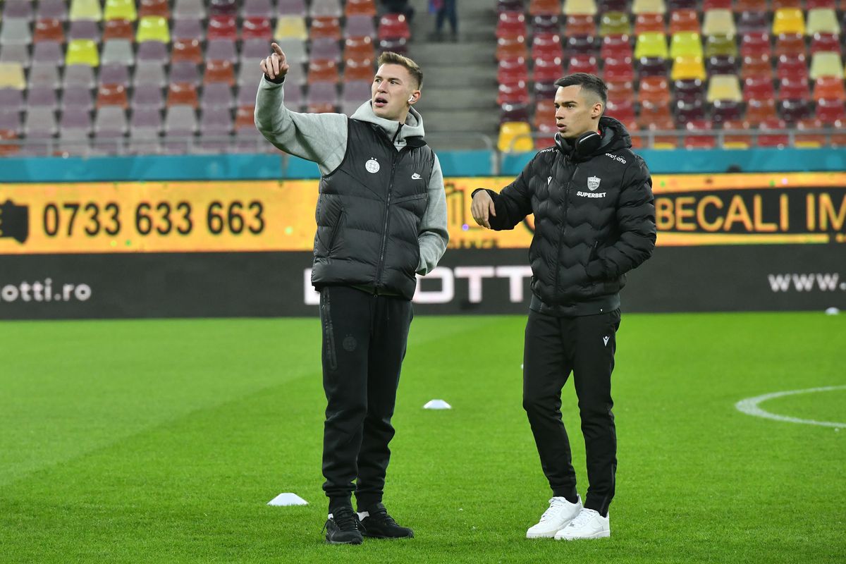 FCSB - Dinamo, imagini înainte de meci