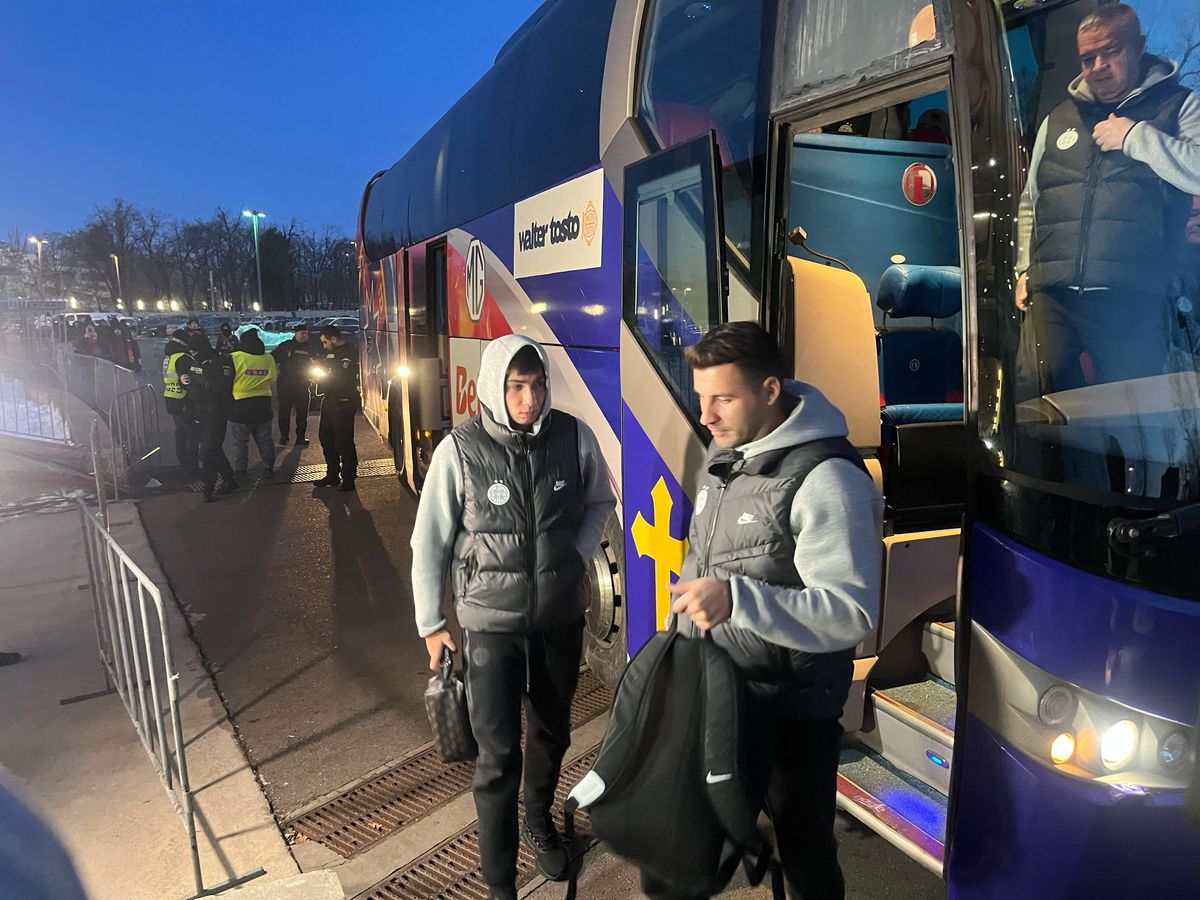 FCSB - Dinamo, imagini înainte de meci