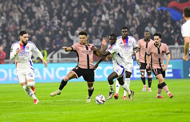 Lyon - PSG era 0-0 la pauză » Incredibil cât s-a terminat: viitoarea adversară a FCSB-ului, meci dramatic