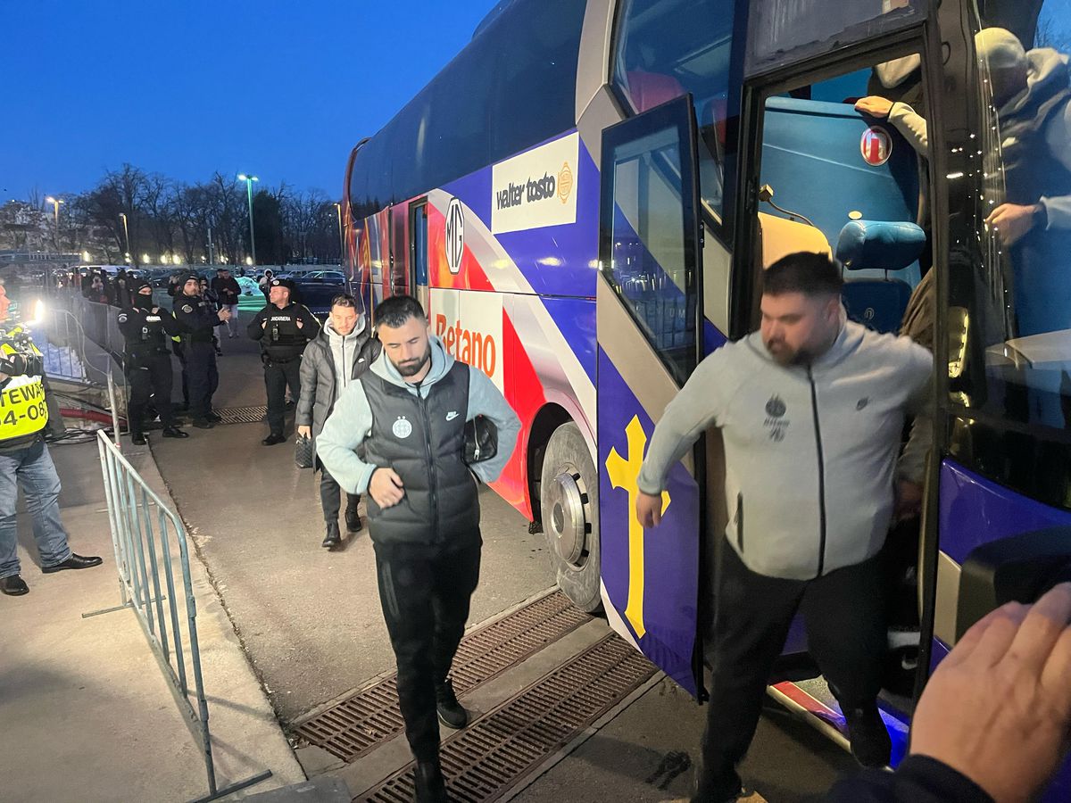 FCSB - Dinamo, imagini înainte de meci