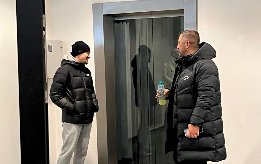 Darius Olaru la finalul meciului FCSB - Dinamo