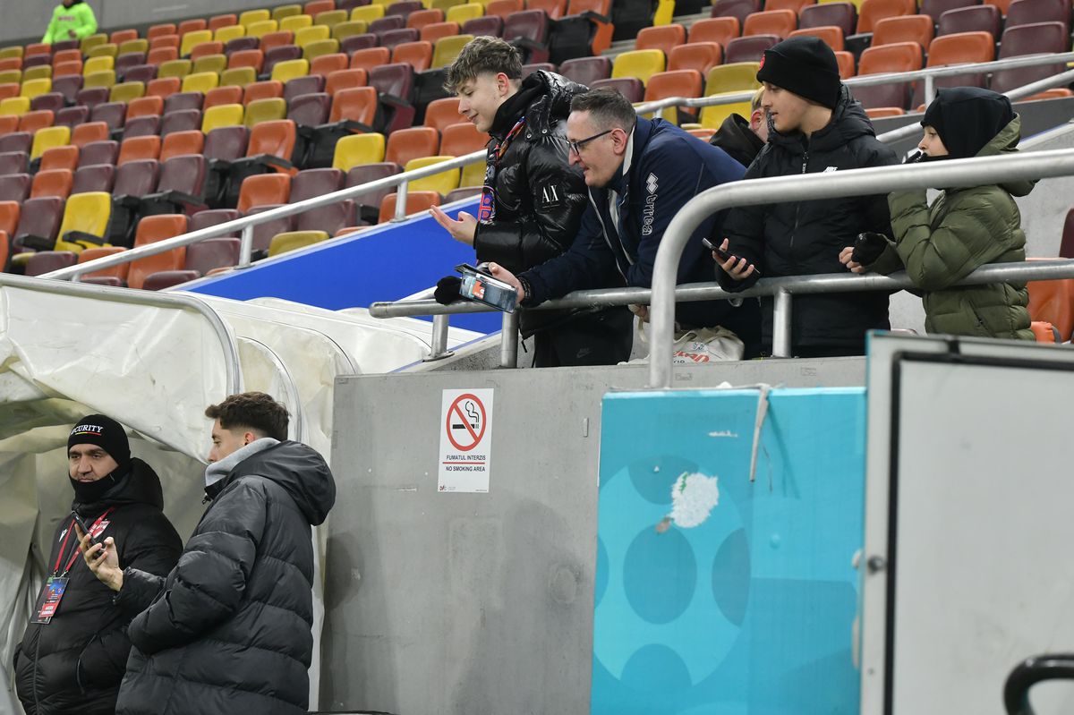 FCSB - Dinamo, imagini înainte de meci