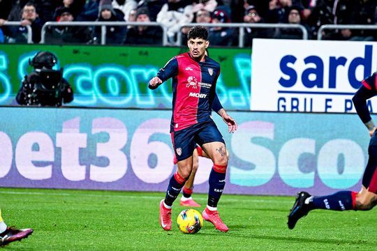 Florinel Coman în Cagliari - Juventus // foto: Imago Images
