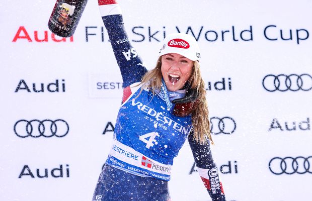 Mikaela Shiffrin a ajuns la 100 de curse câștigate în Cupa Mondială
