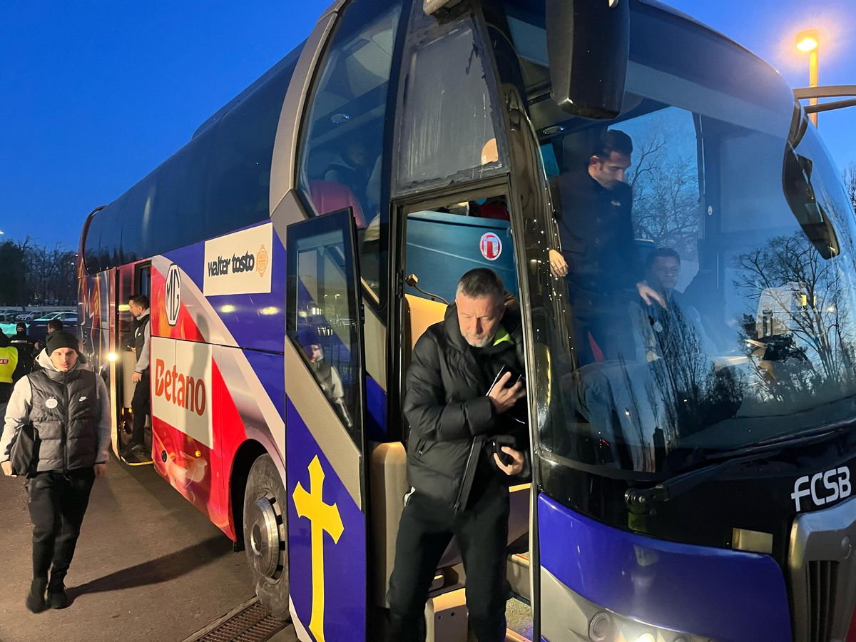 FCSB - Dinamo, imagini înainte de meci