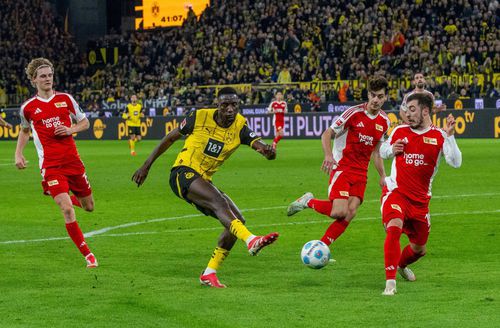 Serhou Guirassy a marcat 4 dintre golurile Borussiei Dortmund / Foto> Imago