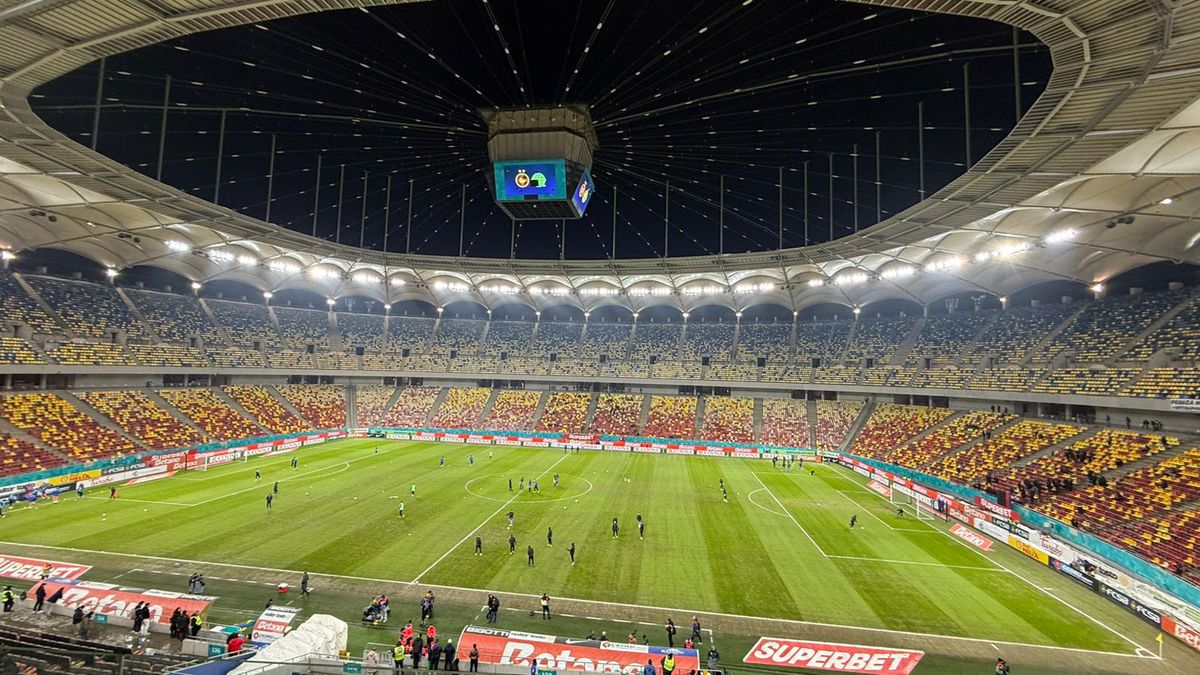 FCSB - Metaloglobus, asistență scăzută pe cel mai mare stadion al țării // foto: Sergiu Alexandru (GSP)