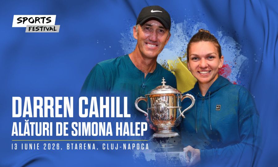 Darren Cahill va fi prezent la evenimentul oficial de retragere al Simonei Halep