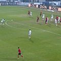 Răzvan Trif a marcat un „eurogol” în Csikszereda - Hermannstadt / Sursă foto: Captură Prima Sport 1