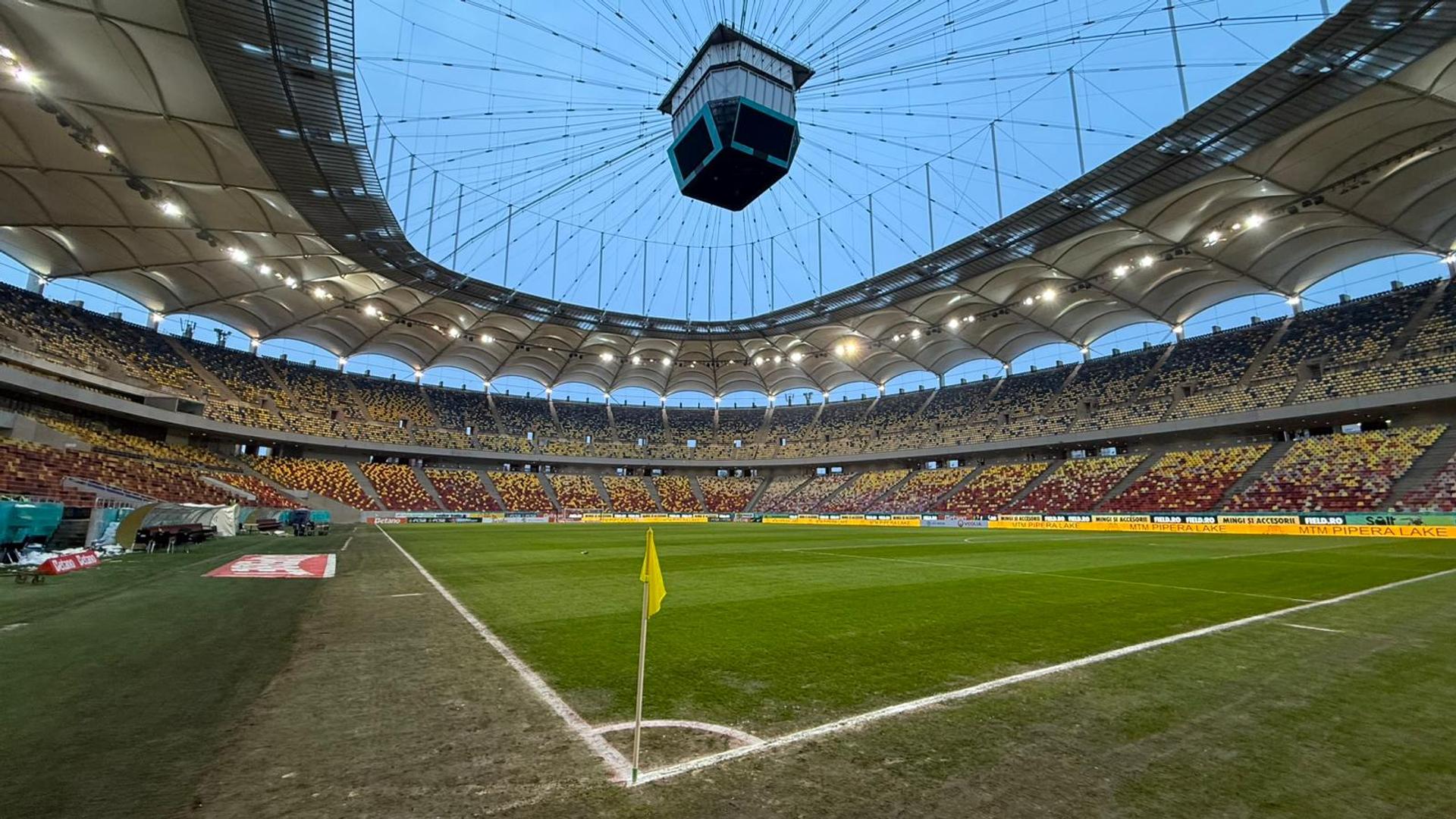 Grafic cu evoluția veniturilor Superliga și investițiilor în stadioane România din raportul financiar UEFA 2025, evidențiind creșterea veniturilor și cheltuielilor. | sursa foto: Gazeta Sporturilor