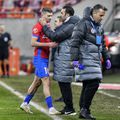 Ce nu s-a văzut la TV în FCSB - Metaloglobus » Imaginile de la final: „Chiar dacă ajungem în play-out...”